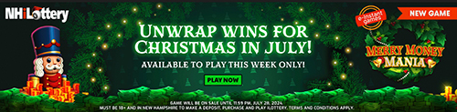 unwrap wins for christmas in july with merry money mania!