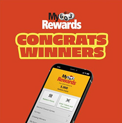 congrats to my60 rewards winners!